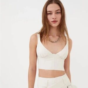 For Love & Lemons Natasha Crop Top